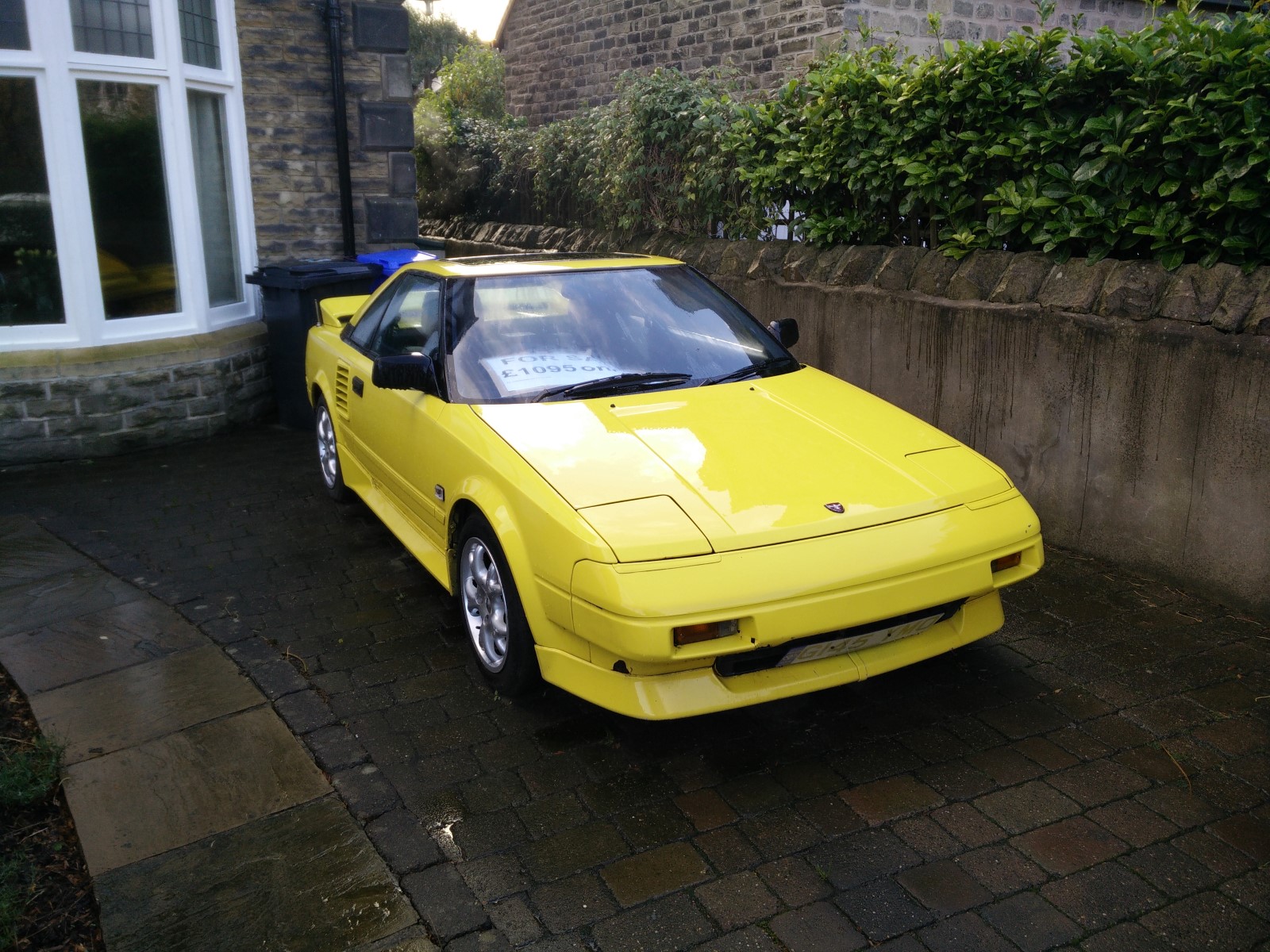 Toyota Mr2 Mk1 1989 Yellow 111k Miles £795 Ono Sold